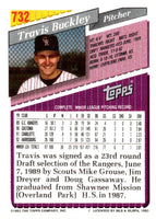 1993 Topps Travis Buckley #732 Rookie