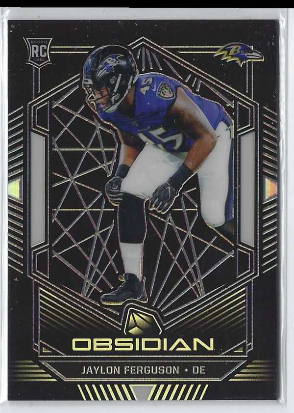 2019 Panini Absolute Black Galaxy Jaylon Ferguson #142 /125