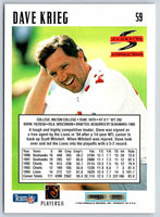 1995 Score Dave Krieg #59