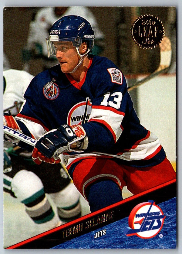 1993 Leaf Teemu Selanne #13