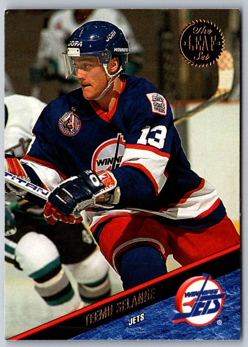 1993 Leaf Teemu Selanne