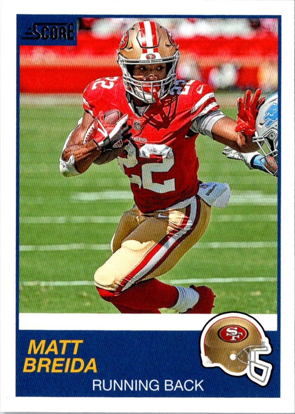 2019 Score Matt Breida #306