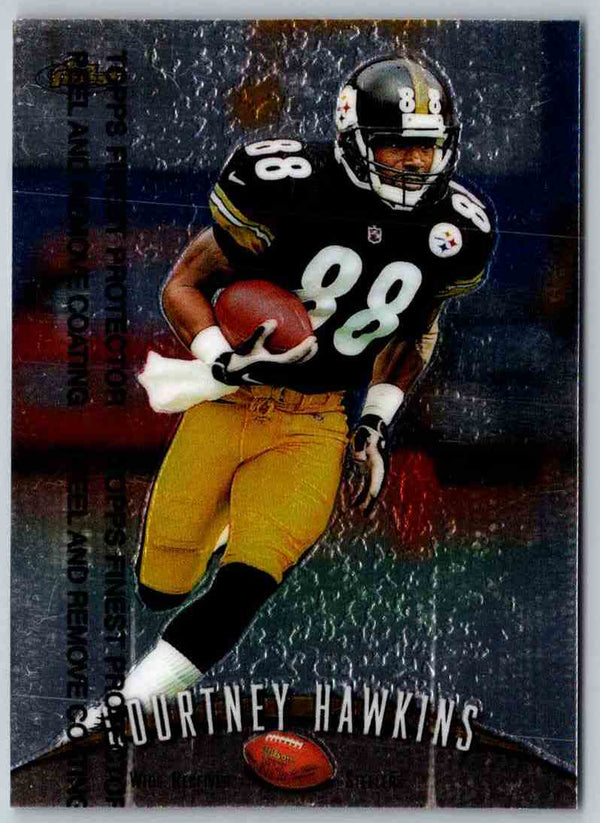 1998 Topps Finest Football Courtney Hawkins #164