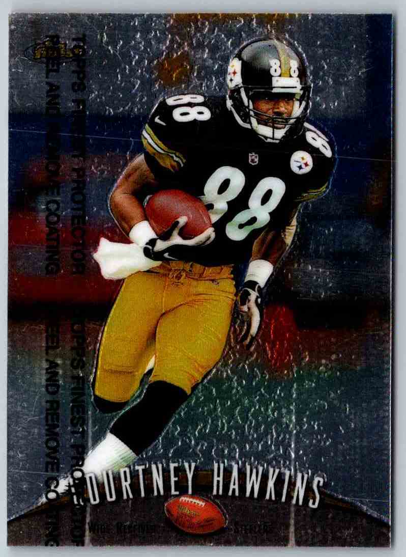 1998 Topps Finest Football Courtney Hawkins