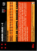 2007 Topps Chrome Aaron Gray