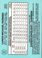 1986 Leaf Lance Parrish #201