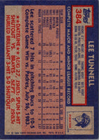 1984 Topps Lee Tunnell #384 Rookie