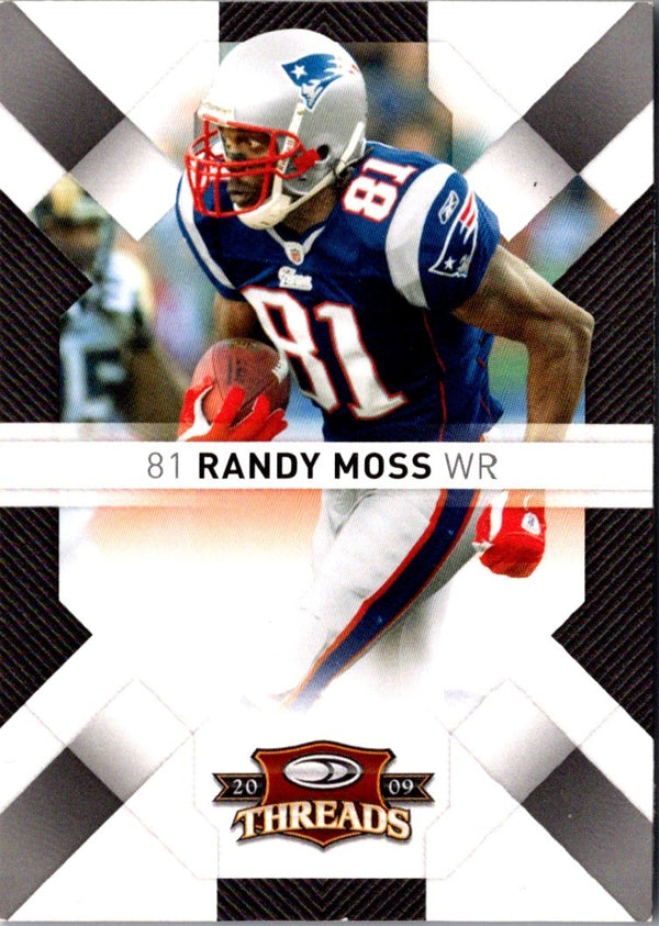 2009 Donruss Threads Randy Moss #61