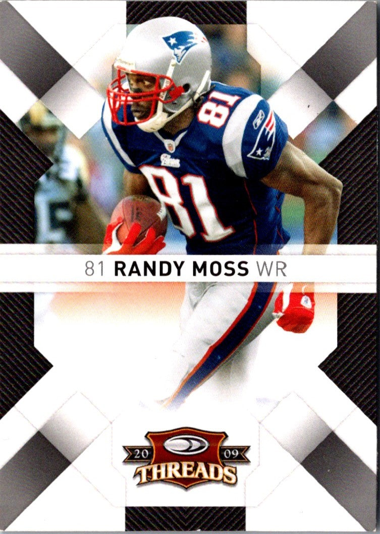 2009 Donruss Threads Randy Moss