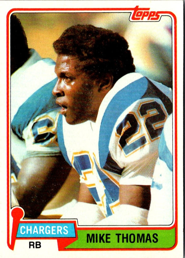 1981 Topps Mike Thomas #172 NM-MT