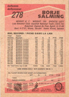 1989 O-Pee-Chee Borje Salming #278
