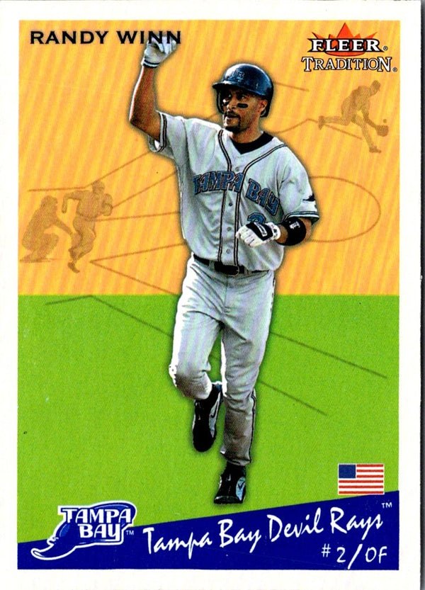 2002 Fleer Tradition Update Randy Winn #U101