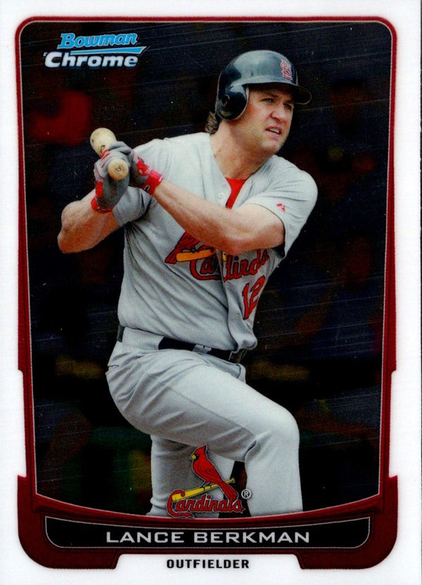 2012 Bowman Chrome Lance Berkman #151