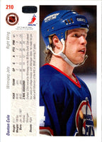 1991 Upper Deck Danton Cole #210