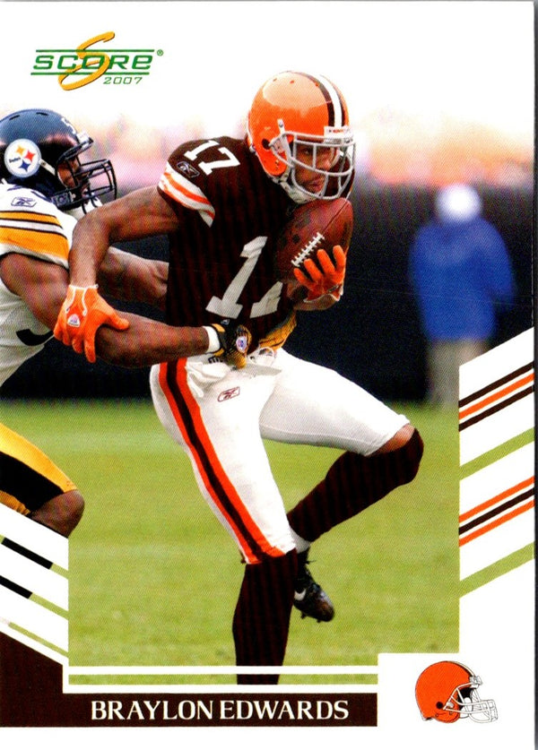 2007 Score Braylon Edwards #197