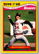 1989 Topps Toys'R'Us Rookies Bryan Harvey