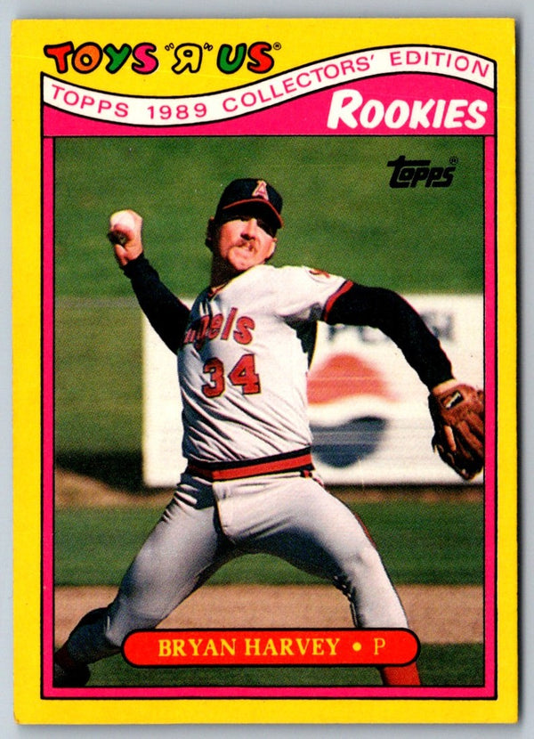 1989 Topps Toys'R'Us Rookies Bryan Harvey #13