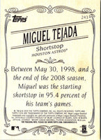 2009 Topps 206 Miguel Tejada #243