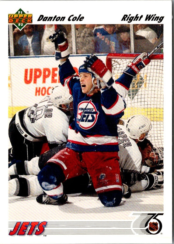 1991 Upper Deck Danton Cole #210