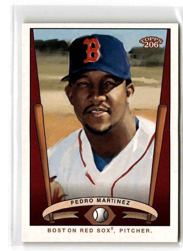 2002 Topps 206 Team Series 2 Pedro Martinez #T206-25