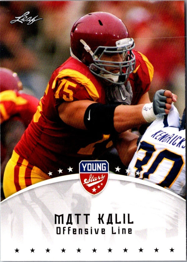 2012 Leaf Young Stars Matt Kalil #61