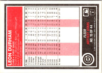 1987 Fleer Hottest Stars Leon Durham #15