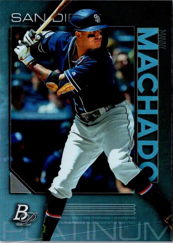 2020 Bowman Platinum Manny Machado #15