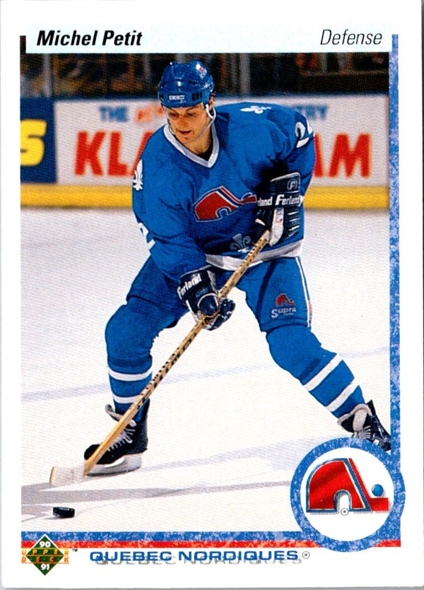 1990 Upper Deck Michel Petit #181