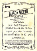 2009 Topps 206 Jayson Werth