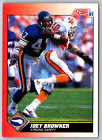 1991 Score Joey Browner #135