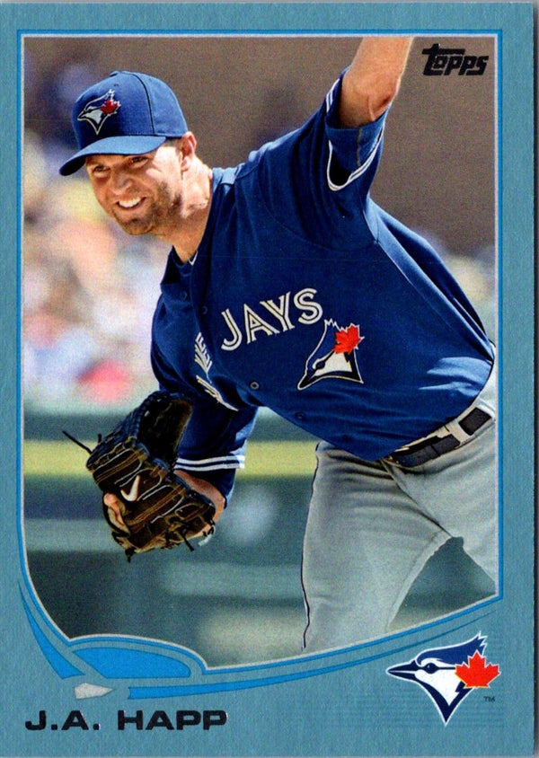 2013 Topps J.A. Happ #163