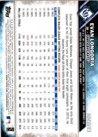 2016 Topps Holiday Baseball Evan Longoria #HMW83