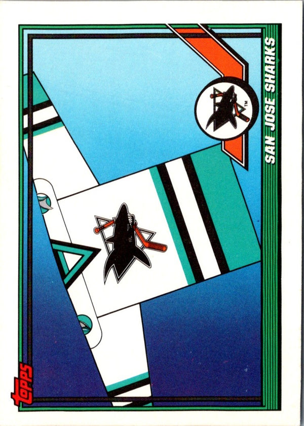 1991 Topps San Jose Sharks #525