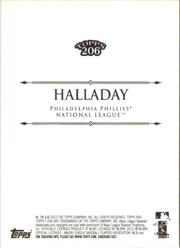 2010 Topps 206 Roy Halladay