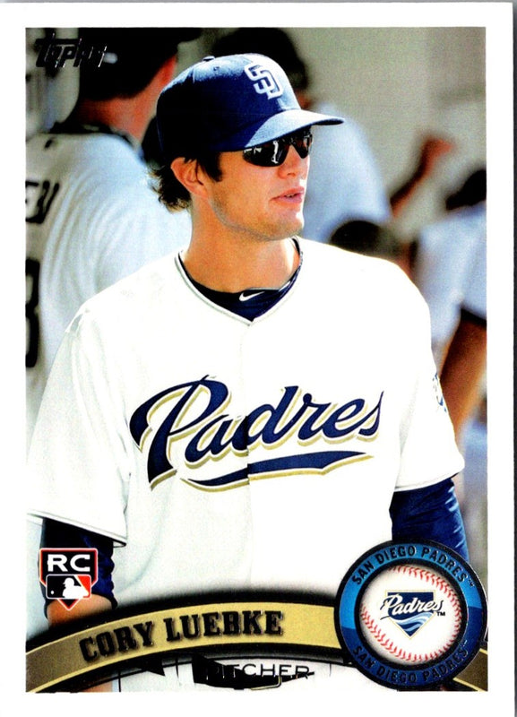 2011 Topps Cory Luebke #193 Rookie