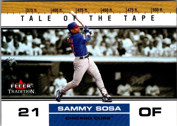 2001 Fleer Sammy Sosa #54