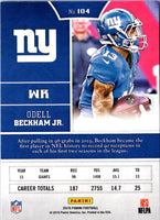 2016 Panini Odell Beckham Jr. #104