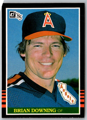 1985 Donruss Brian Downing #223