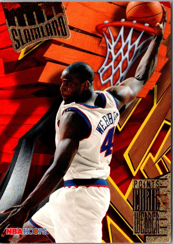 1995 Hoops Slamland Chris Webber #SL50