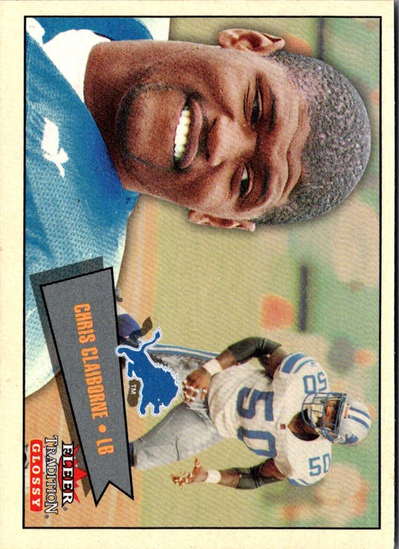 2001 Fleer Tradition Glossy Chris Claiborne #166