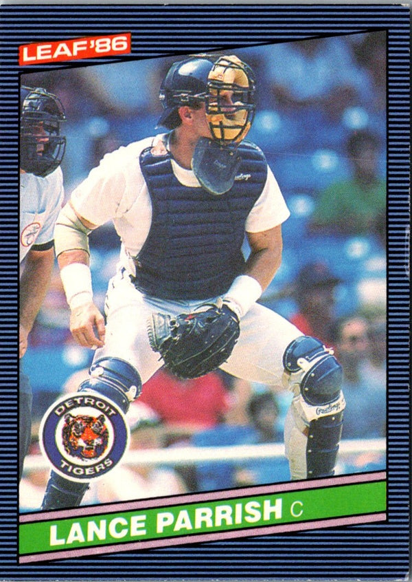 1986 Leaf Lance Parrish #201