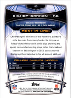 2014 Bowman Rookies Bishop Sankey #83 Rookie