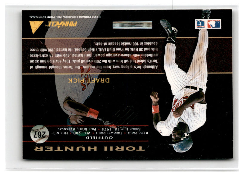 1994 Pinnacle Torii Hunter