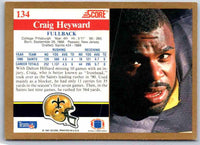1991 Score Craig Heyward #134