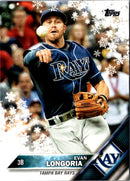 2016 Topps Holiday Baseball Evan Longoria