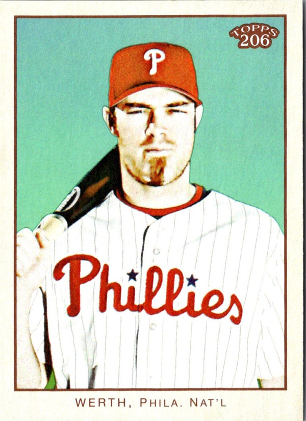 2009 Topps 206 Jayson Werth #39