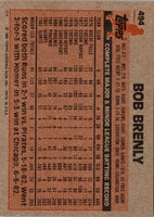 1983 Topps Bob Brenly #494 EX