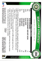 2011 Topps Oakland Athletics #204