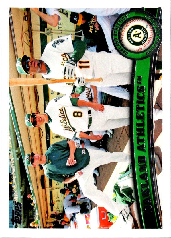 2011 Topps Oakland Athletics #204