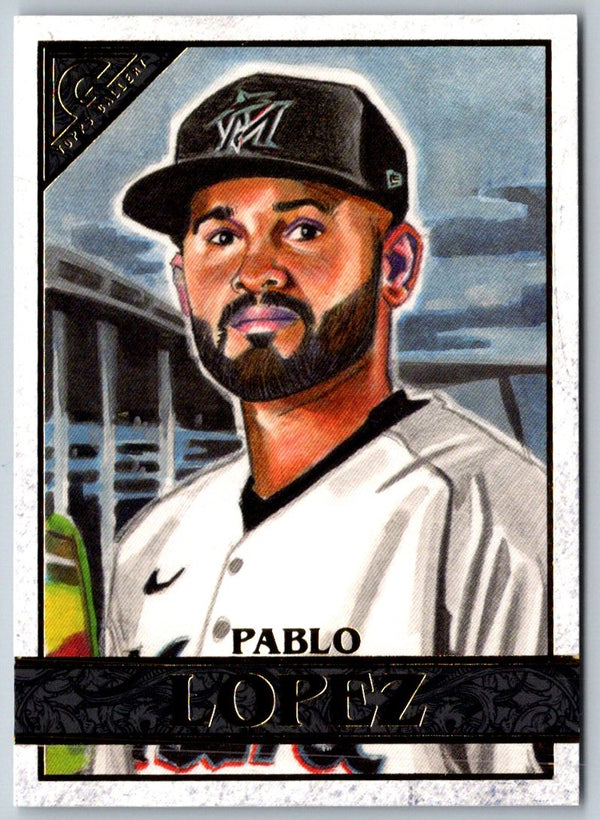 2020 Topps Gallery Pablo Lopez #30